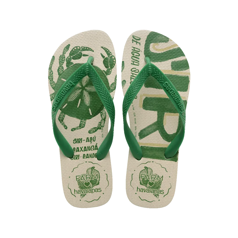 Farm Siri Flip Flops